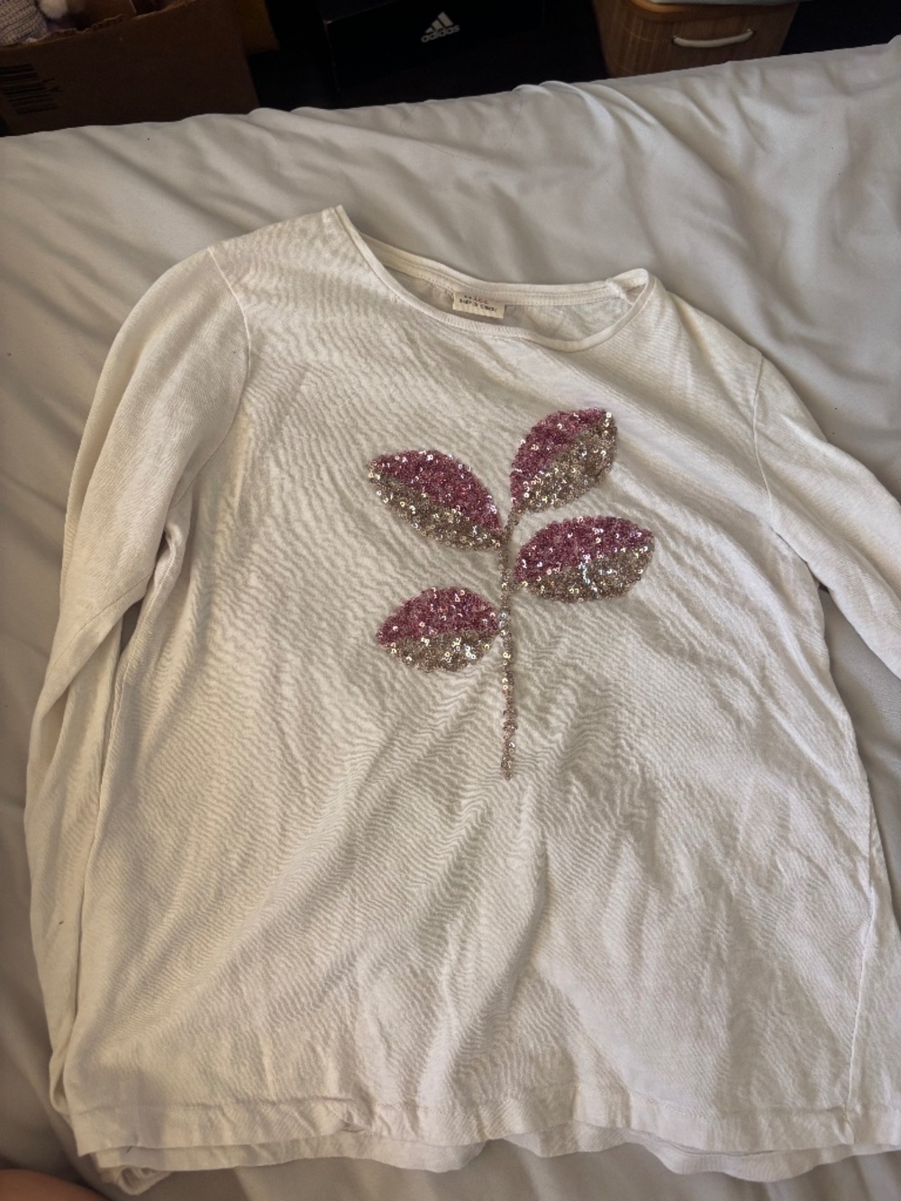 Zara girls sequins top